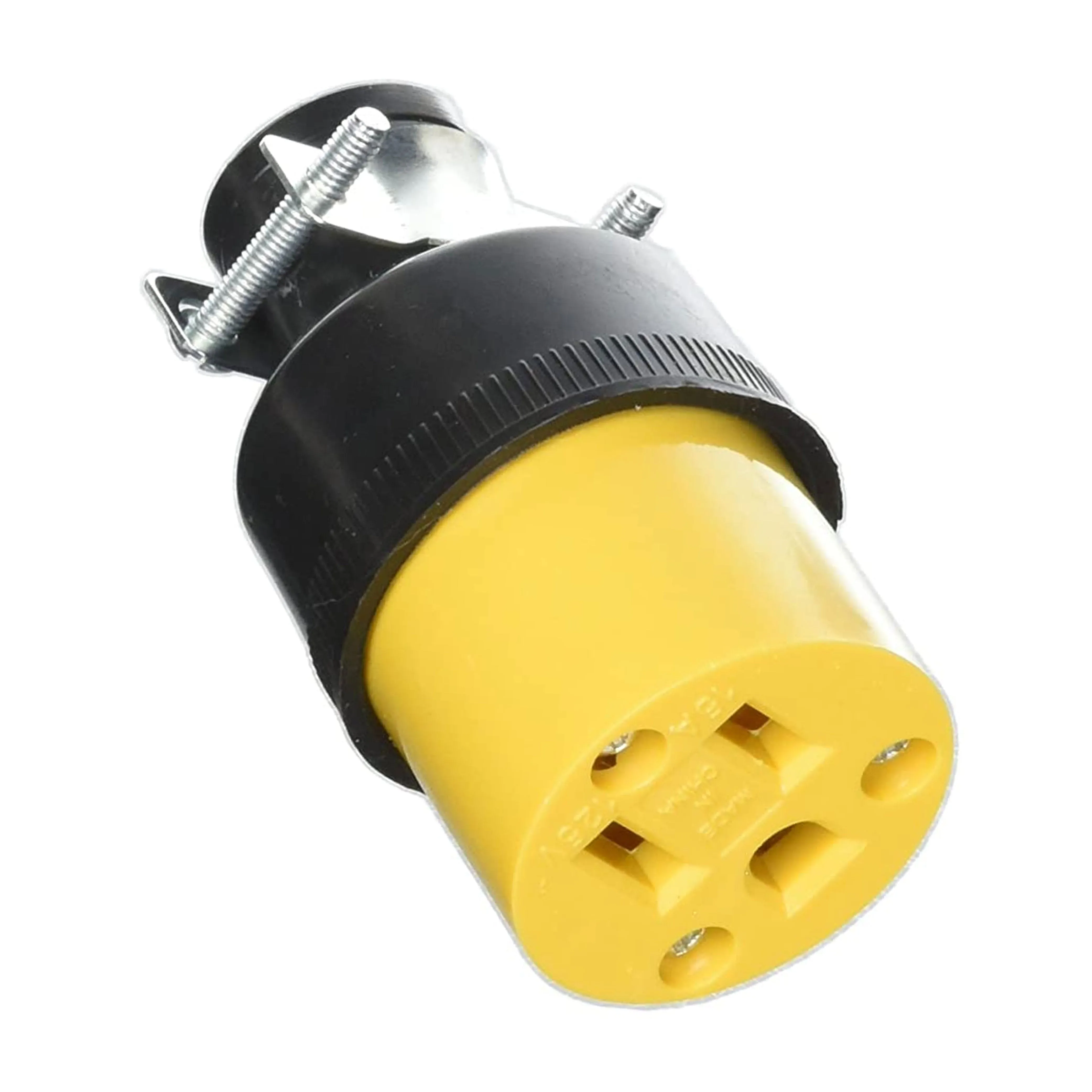 4 Pc Replacement Electrical Female Plug Extension Cord Repair End Heavy Duty