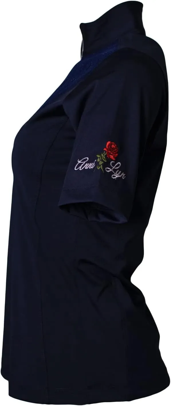 Anni Lyn Sportswear Girl's Elegance Short Sleeve Shirt