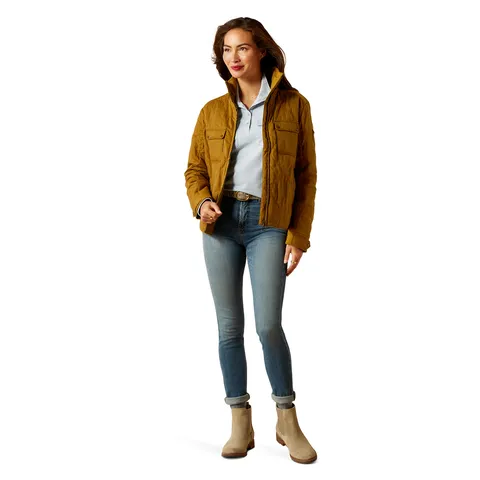 Ariat Women's Pecan Rye Quilted Jacket