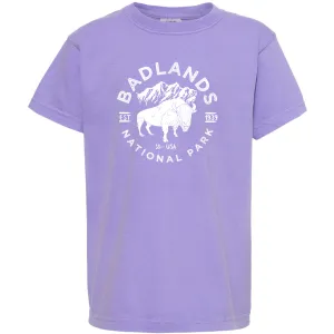Badlands National Park Youth Comfort Colors T shirt