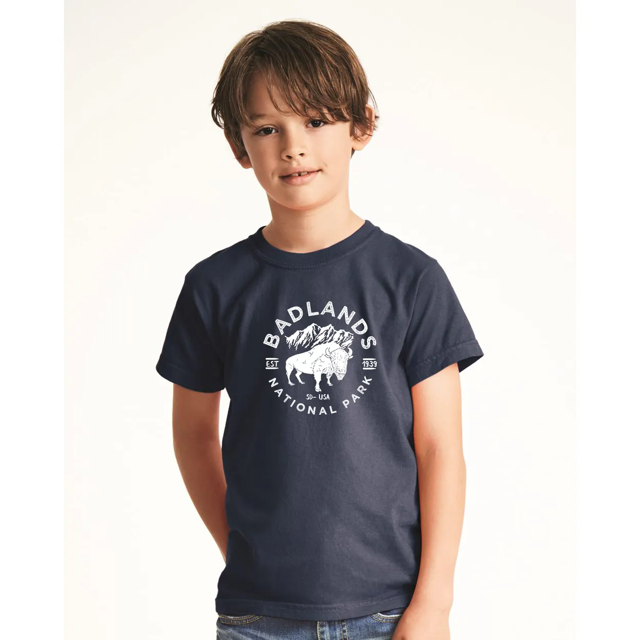Badlands National Park Youth Comfort Colors T shirt
