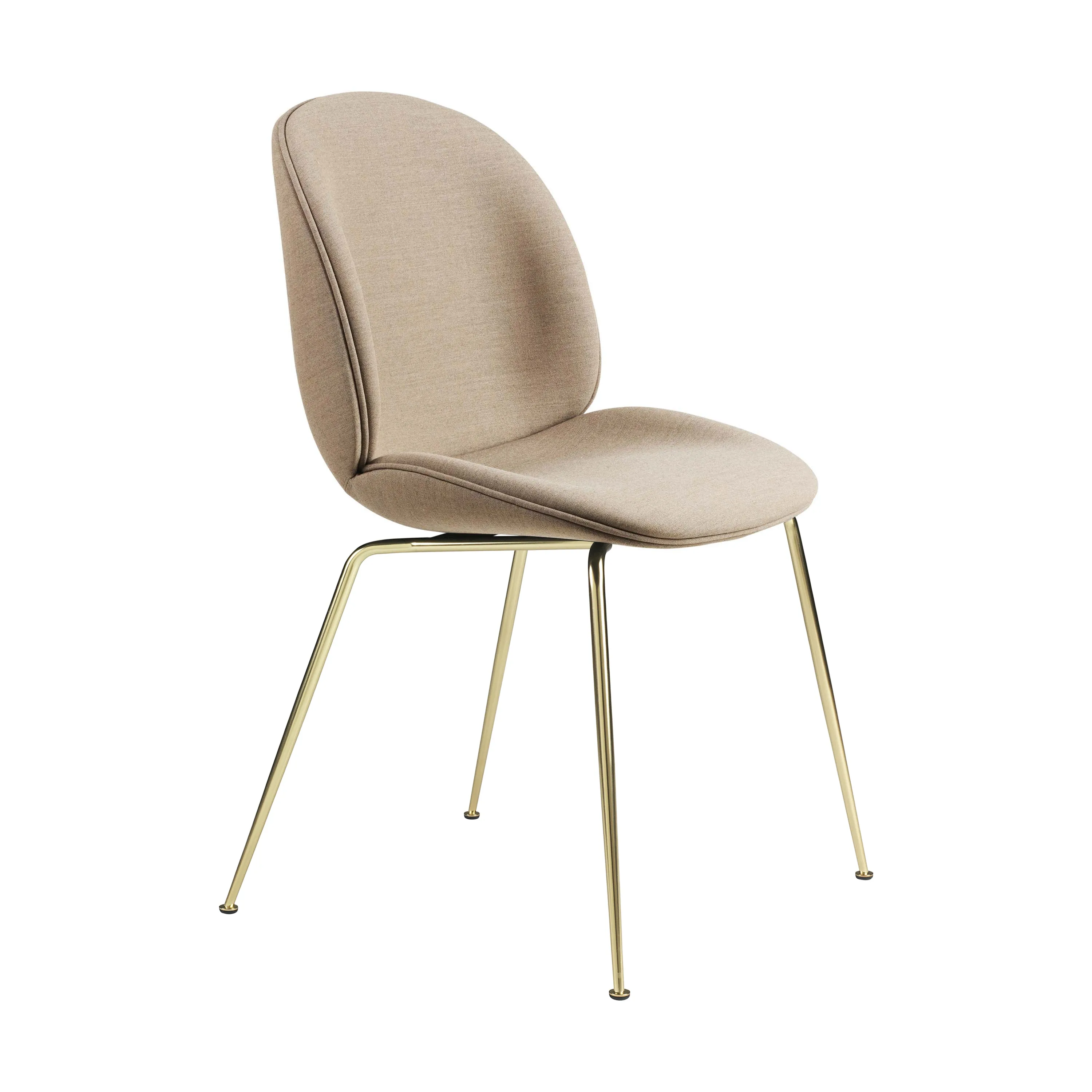 Beetle Upholstered Dining Chair - Conic Base