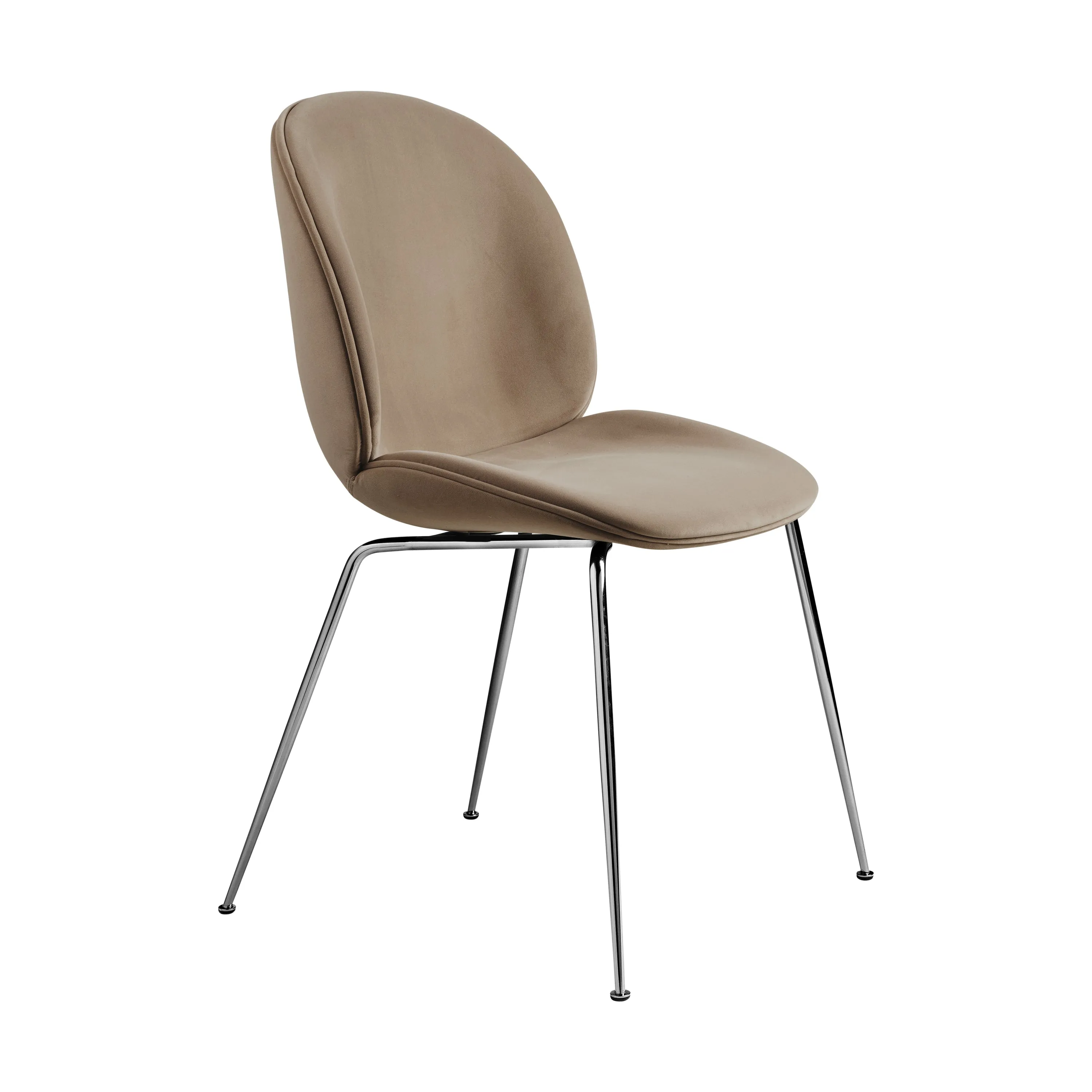Beetle Upholstered Dining Chair - Conic Base