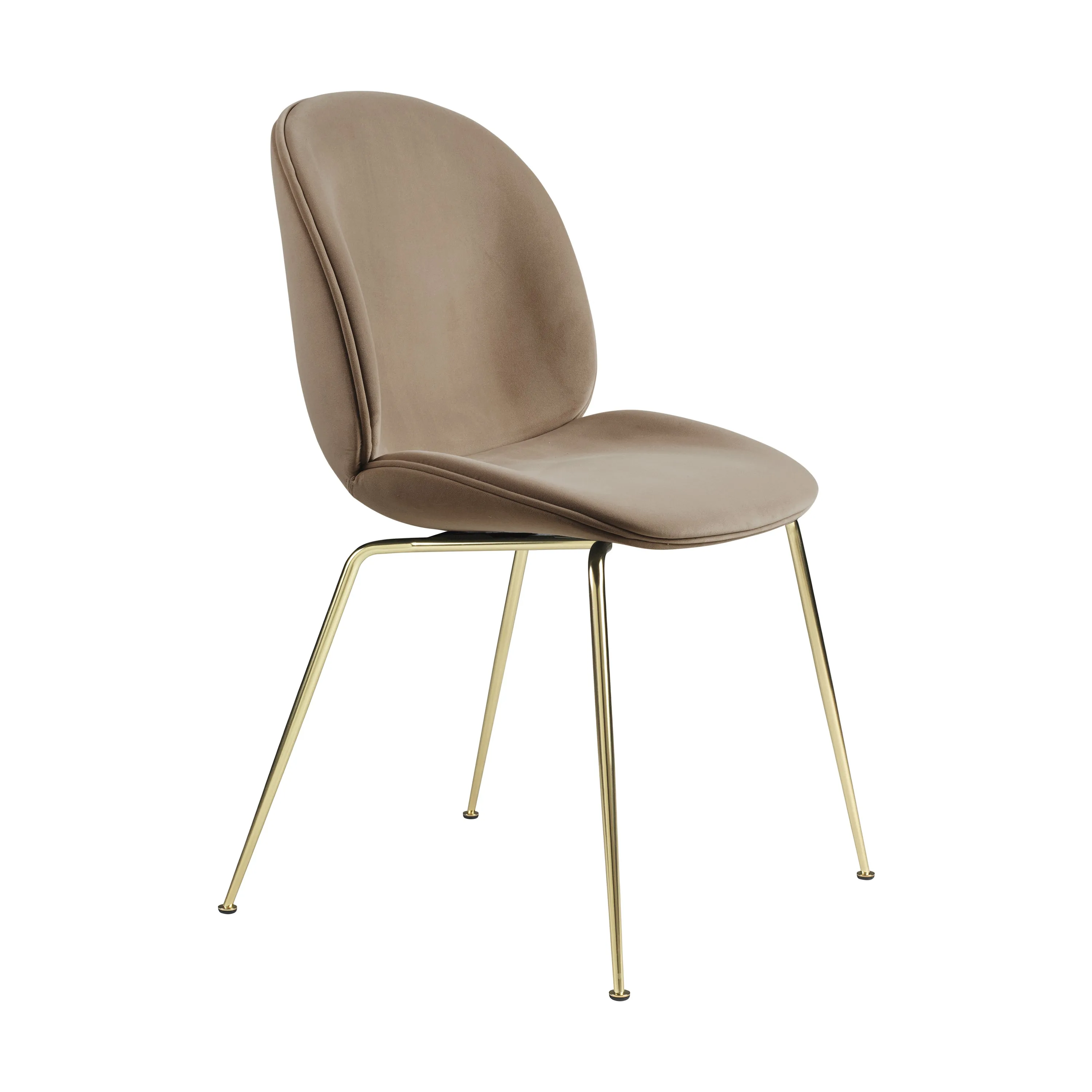 Beetle Upholstered Dining Chair - Conic Base
