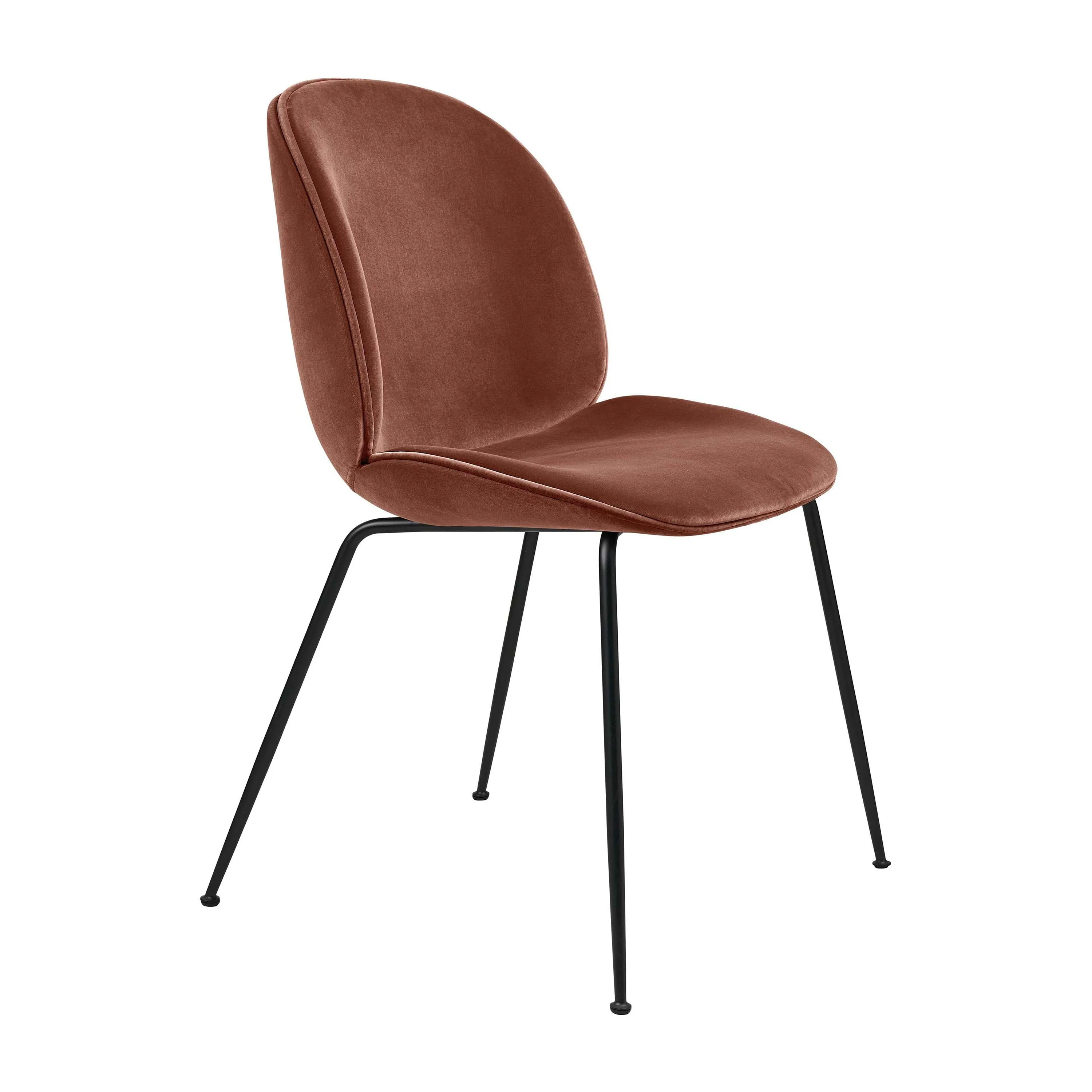 Beetle Upholstered Dining Chair - Conic Base