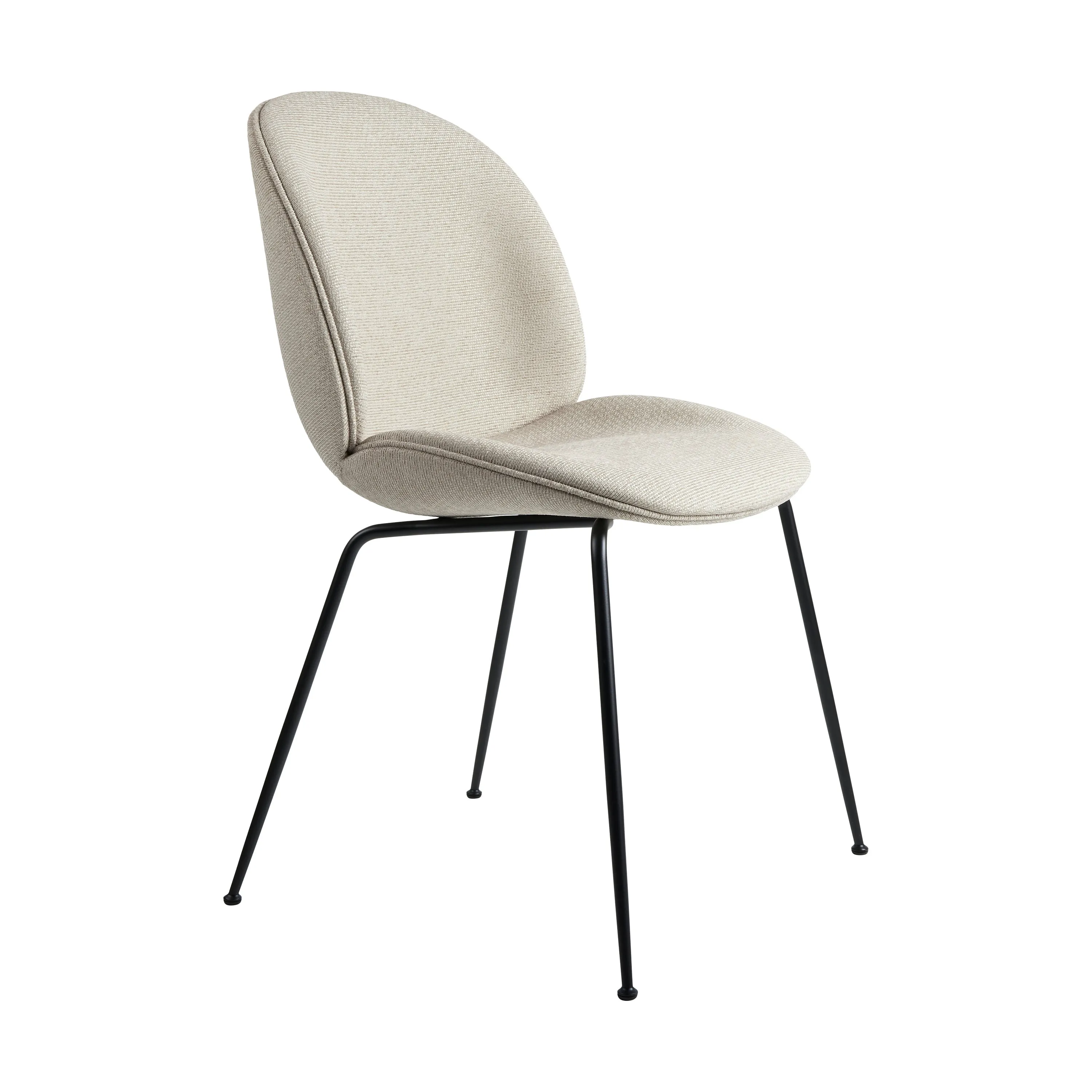 Beetle Upholstered Dining Chair - Conic Base