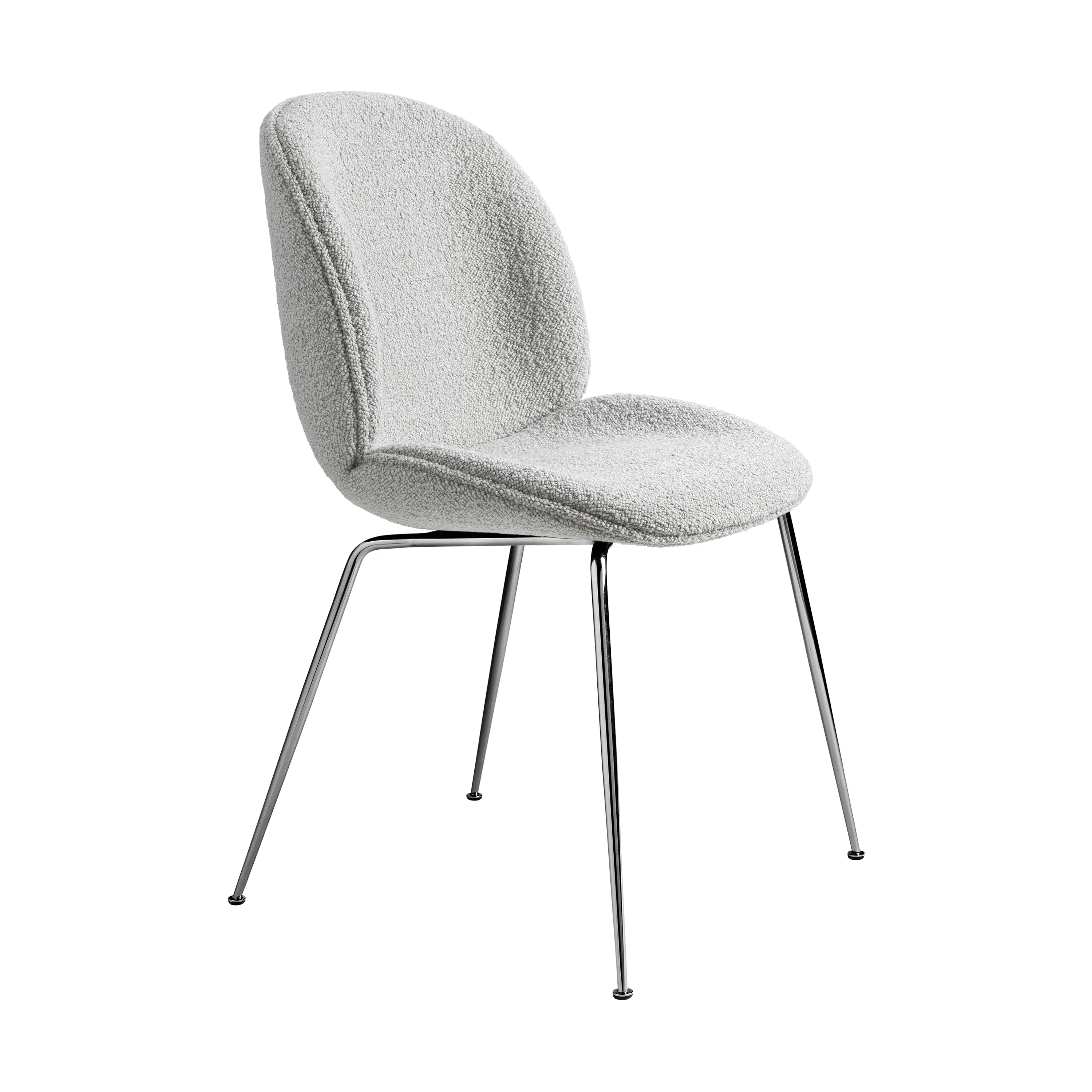 Beetle Upholstered Dining Chair - Conic Base
