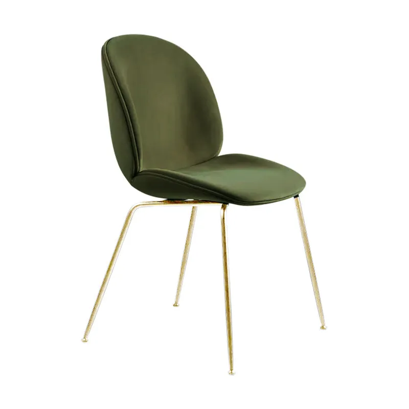 Beetle Upholstered Dining Chair - Conic Base
