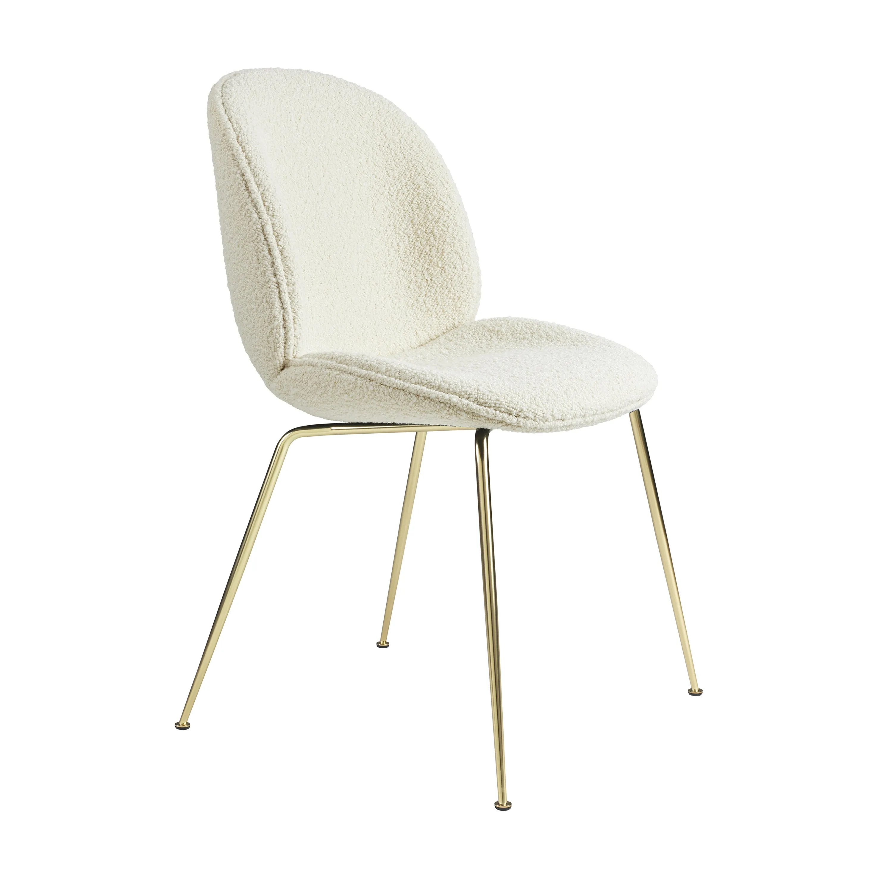 Beetle Upholstered Dining Chair - Conic Base