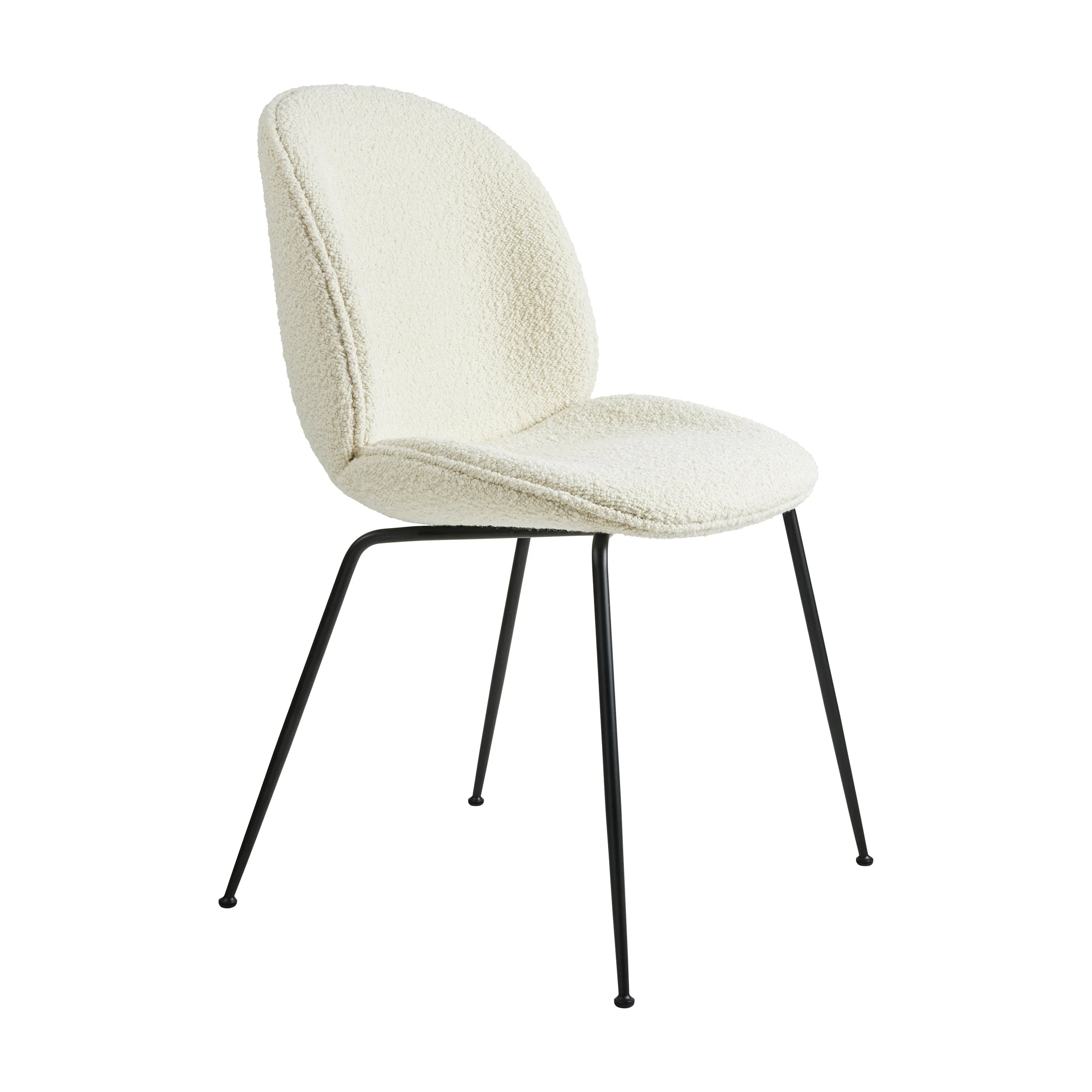 Beetle Upholstered Dining Chair - Conic Base