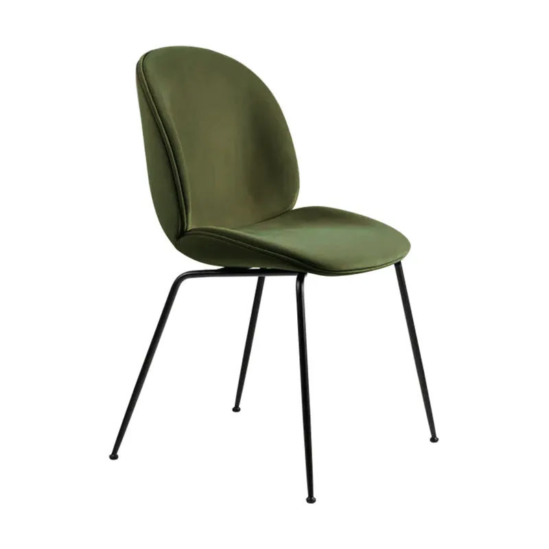 Beetle Upholstered Dining Chair - Conic Base