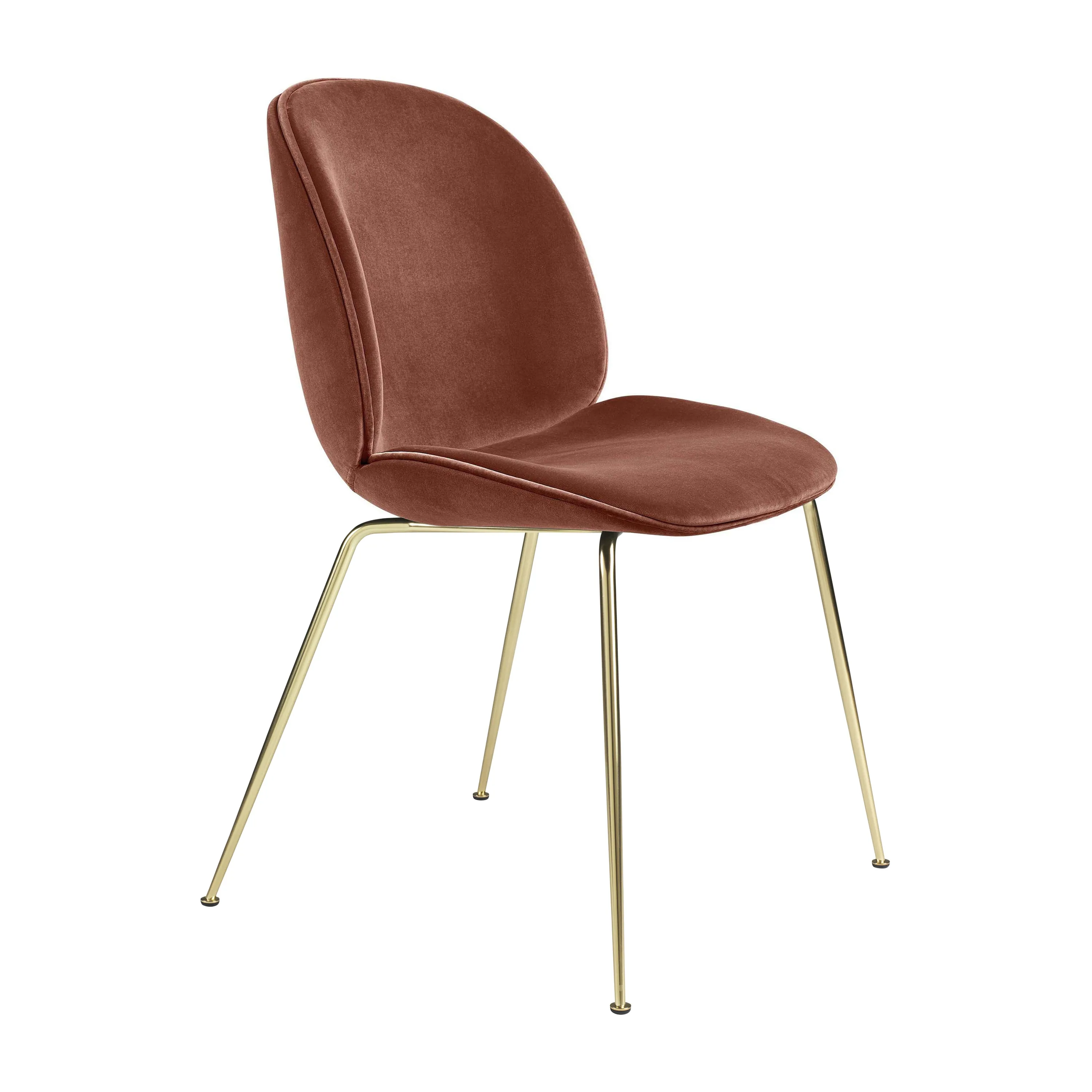 Beetle Upholstered Dining Chair - Conic Base