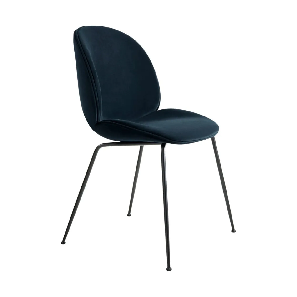 Beetle Upholstered Dining Chair - Conic Base