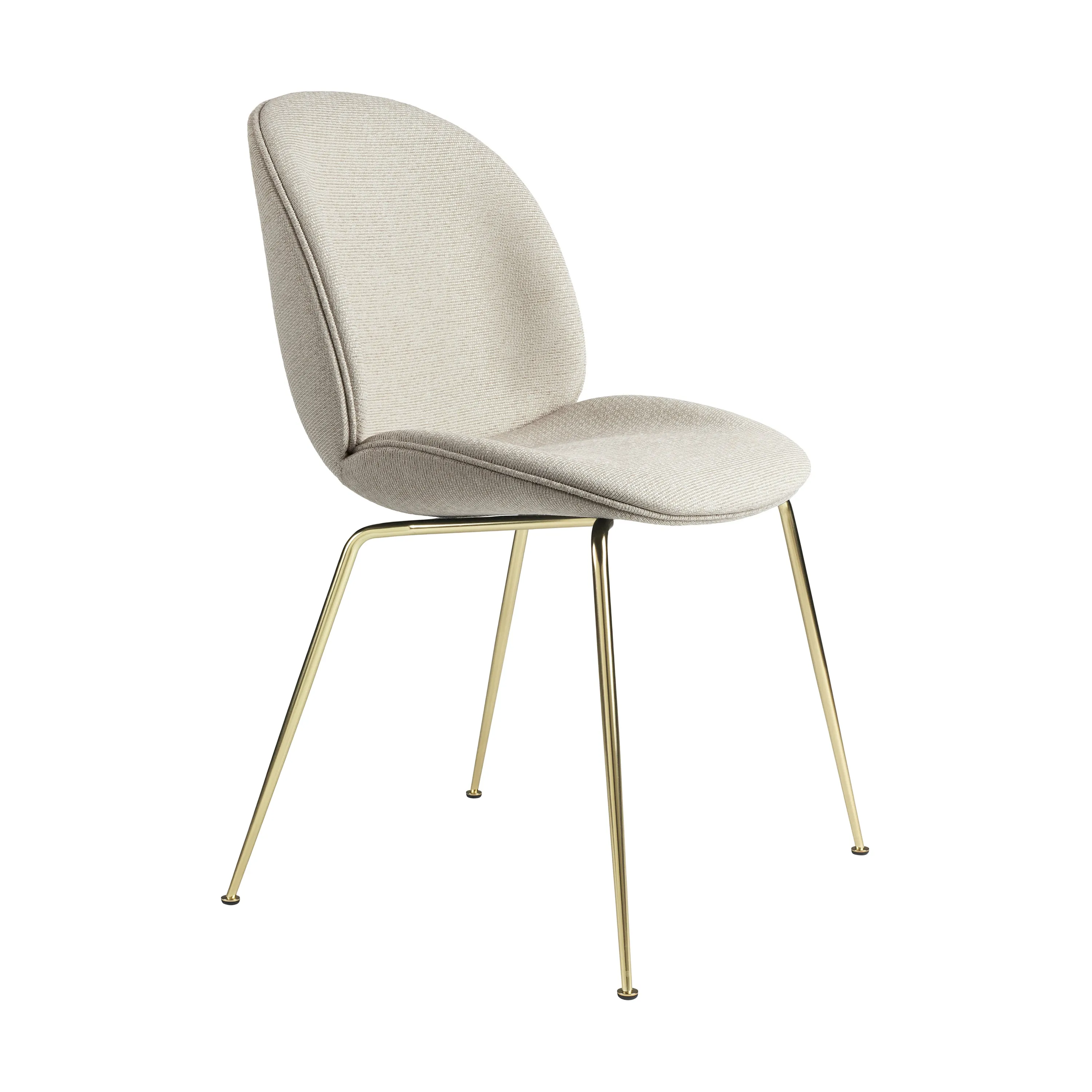 Beetle Upholstered Dining Chair - Conic Base