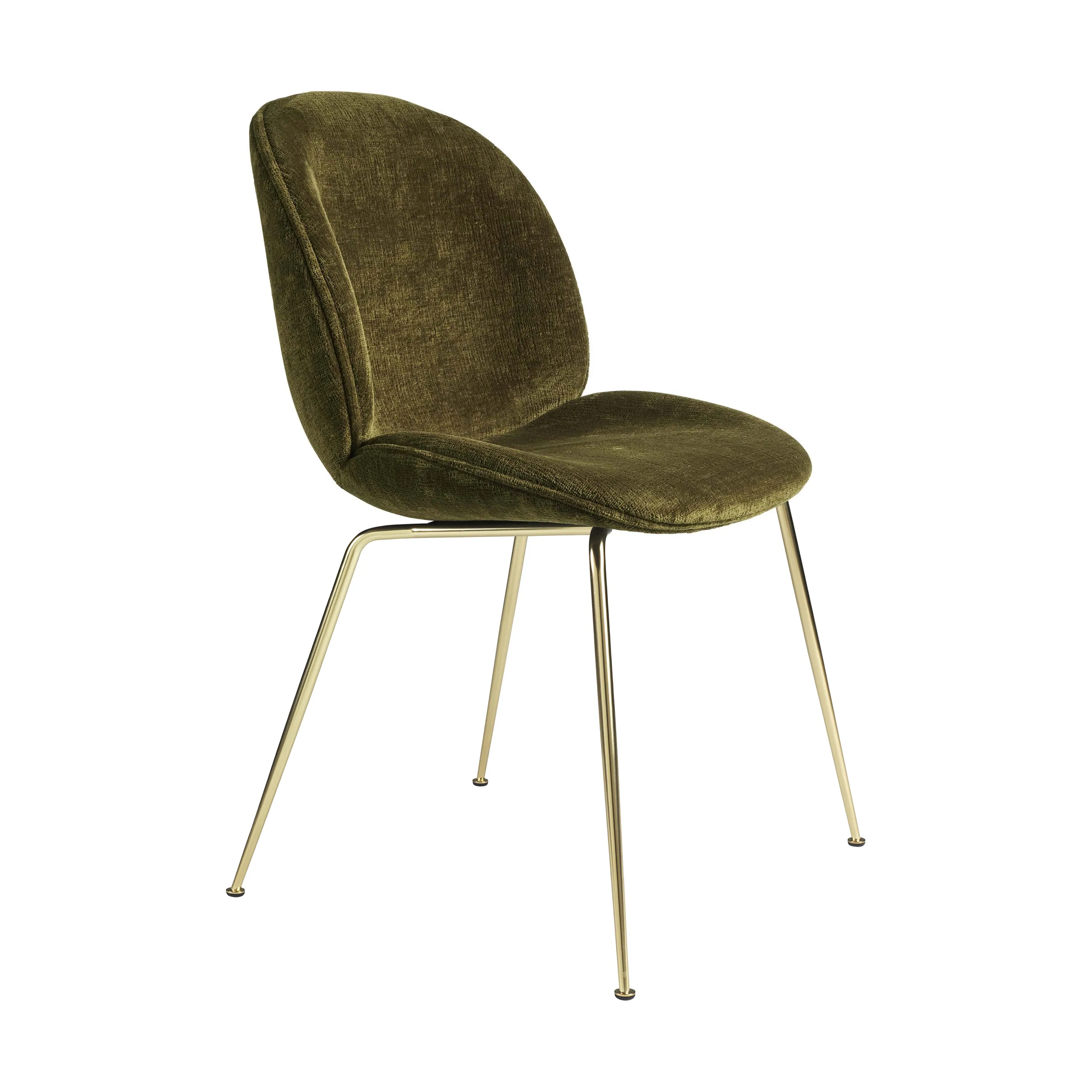Beetle Upholstered Dining Chair - Conic Base