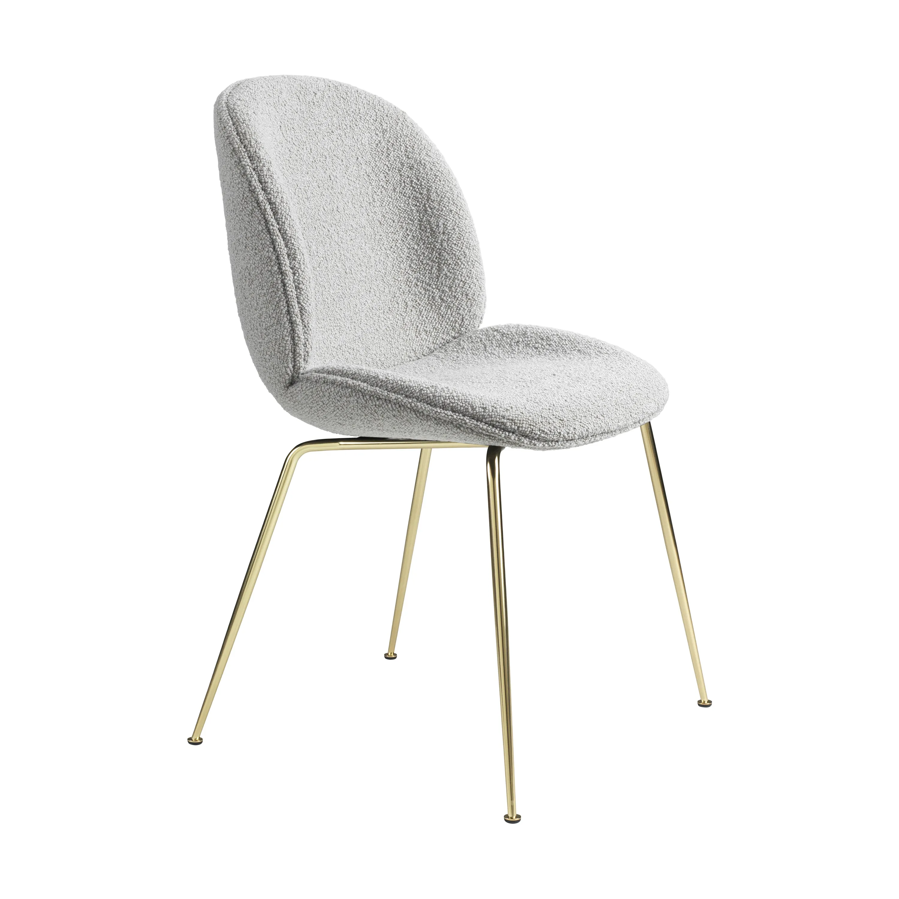 Beetle Upholstered Dining Chair - Conic Base