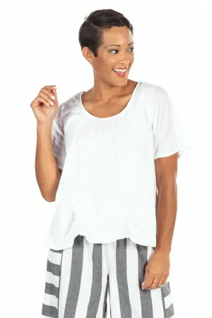 Carmella Womens Pullover in White