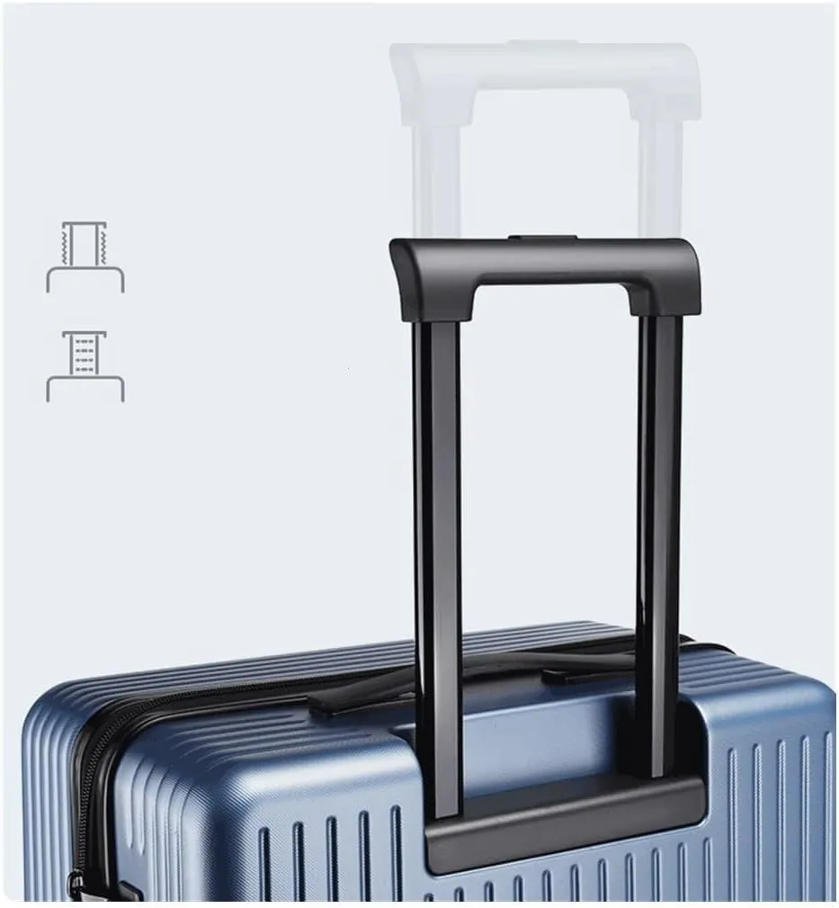 Carry-on Suitcase Luggage 20inch Lightweight Hardside 4-Wheel Spinner Travel Luggage,business Luggage For Women Carry-on Suitcases Carry On Luggages (Color : Black, Size : 20inch)
