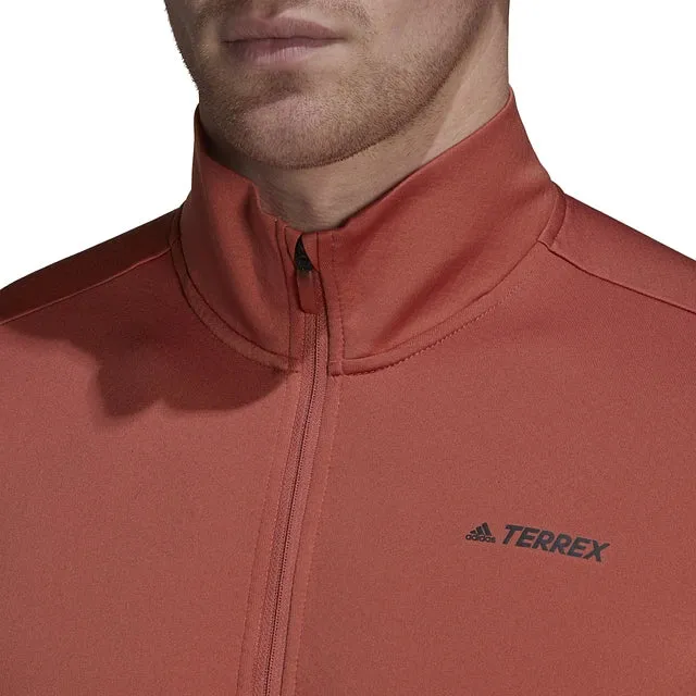 Chaqueta Hombre Terrex Everyhike Cierre Corto Felpa Magic Earth