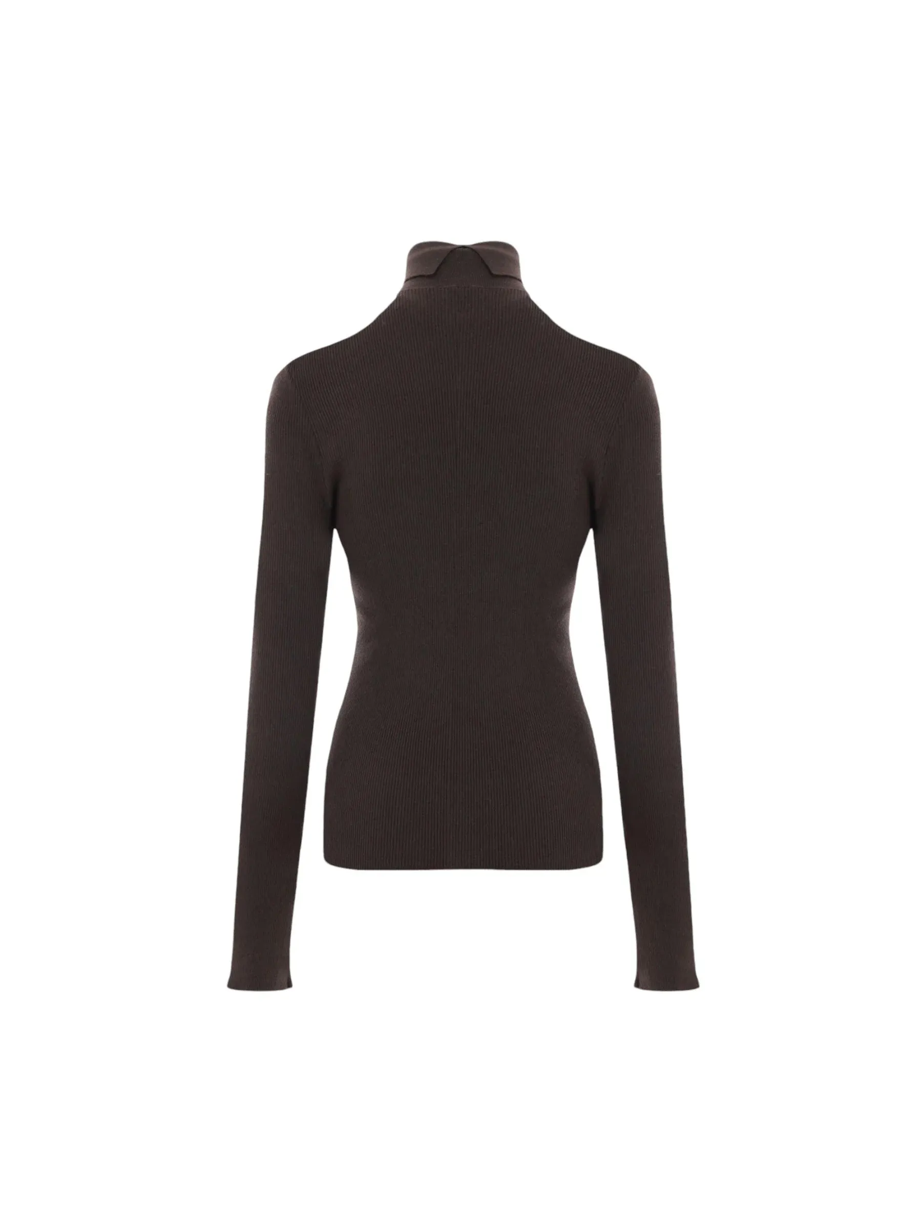 Check Pattern Wool Sweater