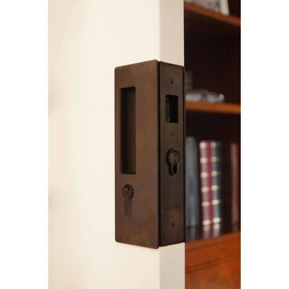 CL400 Passage Magnetic Pocket Door Latch & Sliding Door Handle