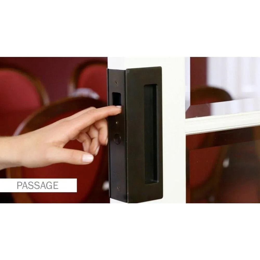 CL400 Passage Magnetic Pocket Door Latch & Sliding Door Handle