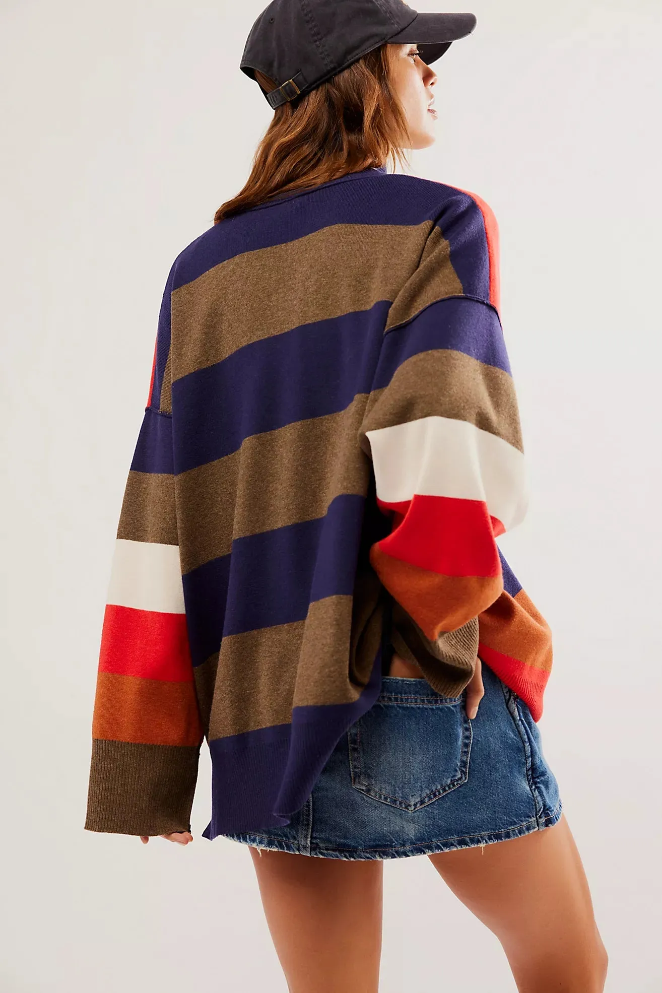 Coastal Stripe Pullover-Set Sail