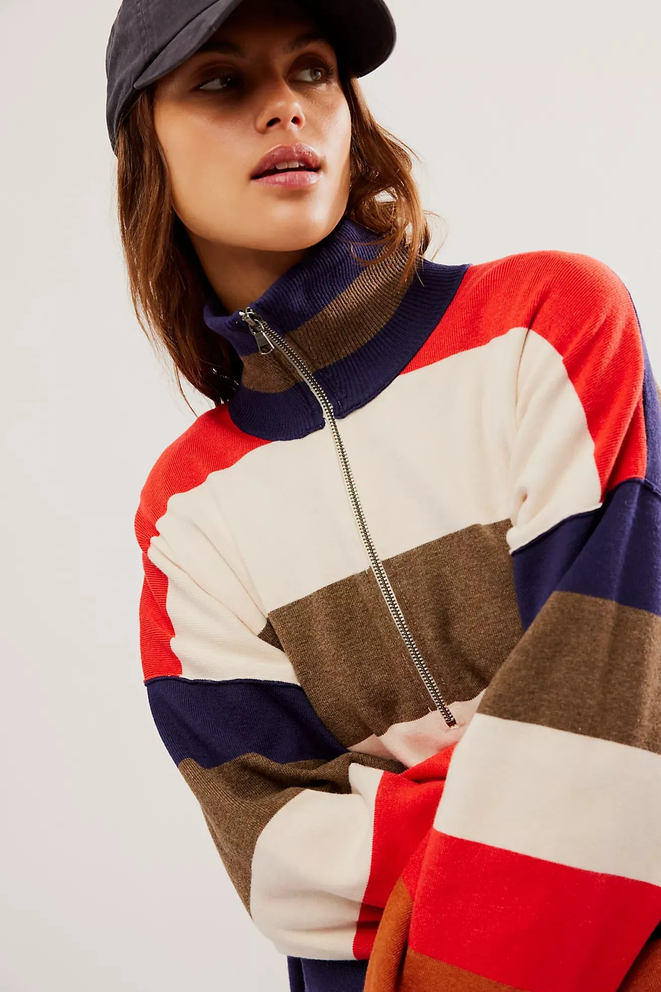 Coastal Stripe Pullover-Set Sail