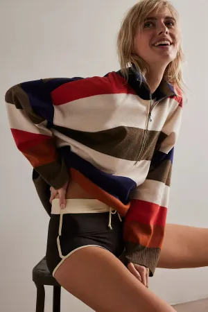 Coastal Stripe Pullover-Set Sail