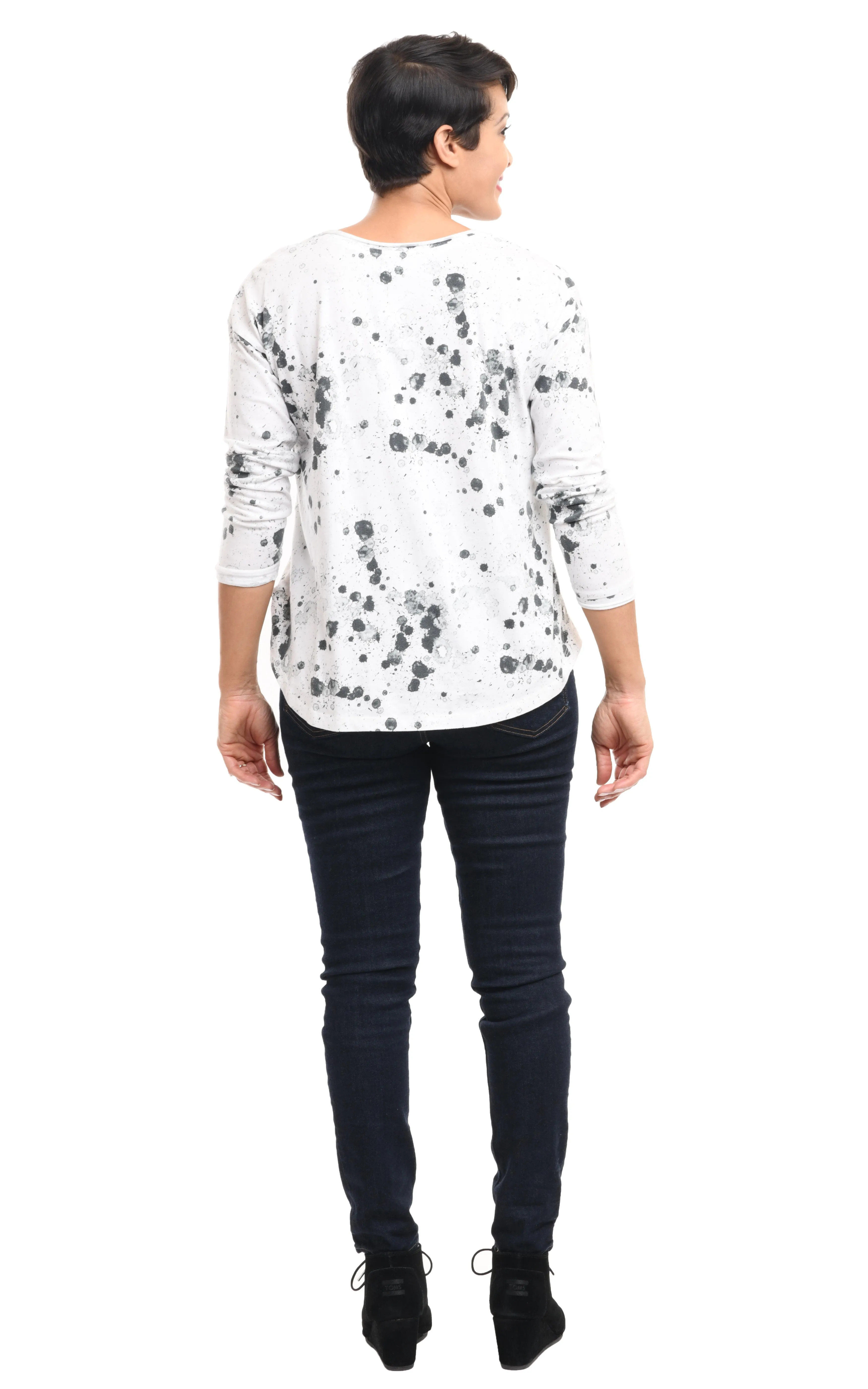 Constance Womens Pullover in Paintball