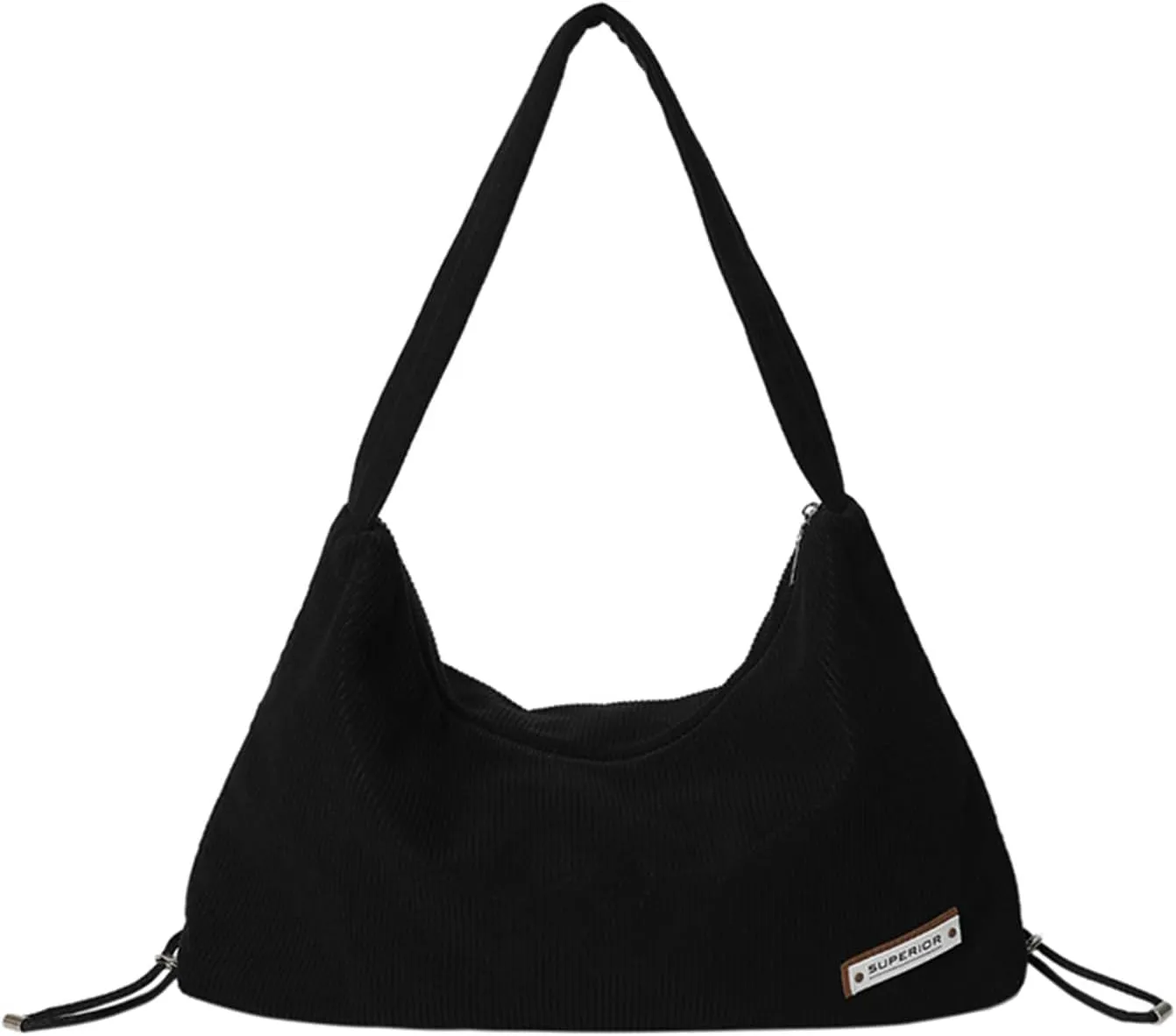 Corduroy Tote Bag for Women, Large Corduroy Hobo Purses Aesthetic Tote Bag Shoulder Handbags