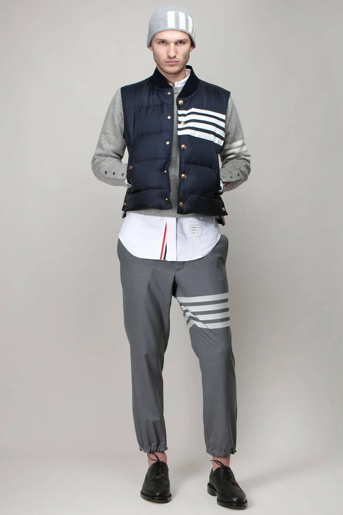 Downfilled Snap Front Vest
