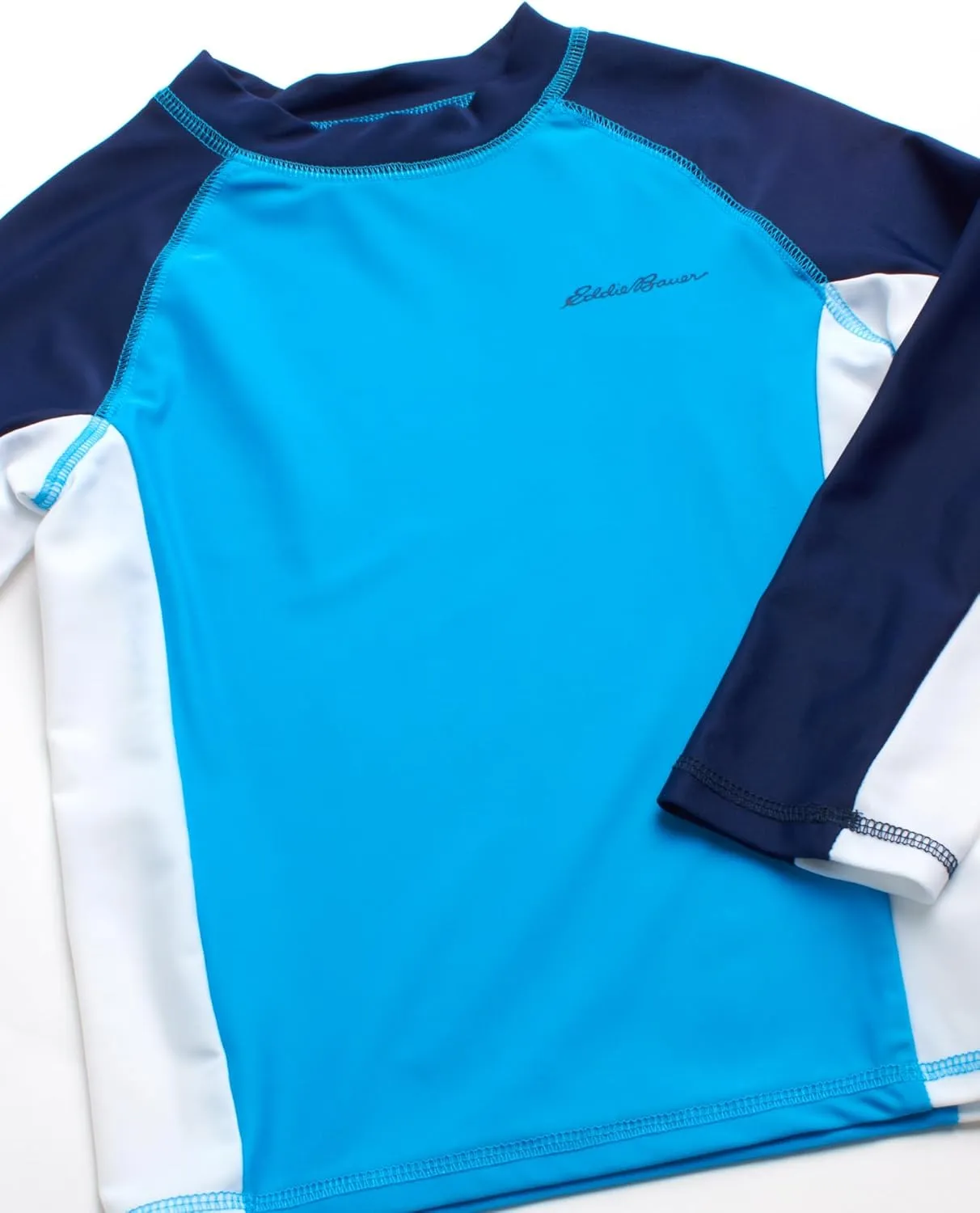 Eddie Bauer Toddler Boys' Rash Guard Set - 2 Piece UPF 50  Quick Dry Swim Shirt and Trunks - Baby Boy Swimsuit (Sizes: 2T-4T)