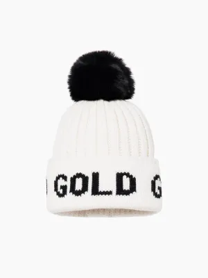 Hodd Beanie  - Cream/Black