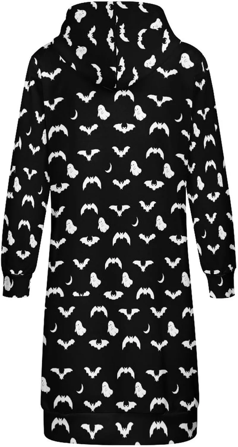 Hoodies for Women Oversized Full Zip Hooded Sweatshirt Casual Long Sleeve Fall Jacket Coat 2024