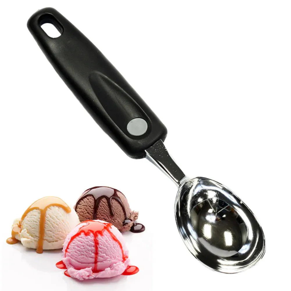 Ice Cream Scoop Anti Freeze Heavy Duty Spoon Scooper Frozen Yogurt Sorbet Gelato