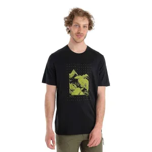 Icebreaker Mens Merino 150 Tech Lite II Peak Grid SS Tee