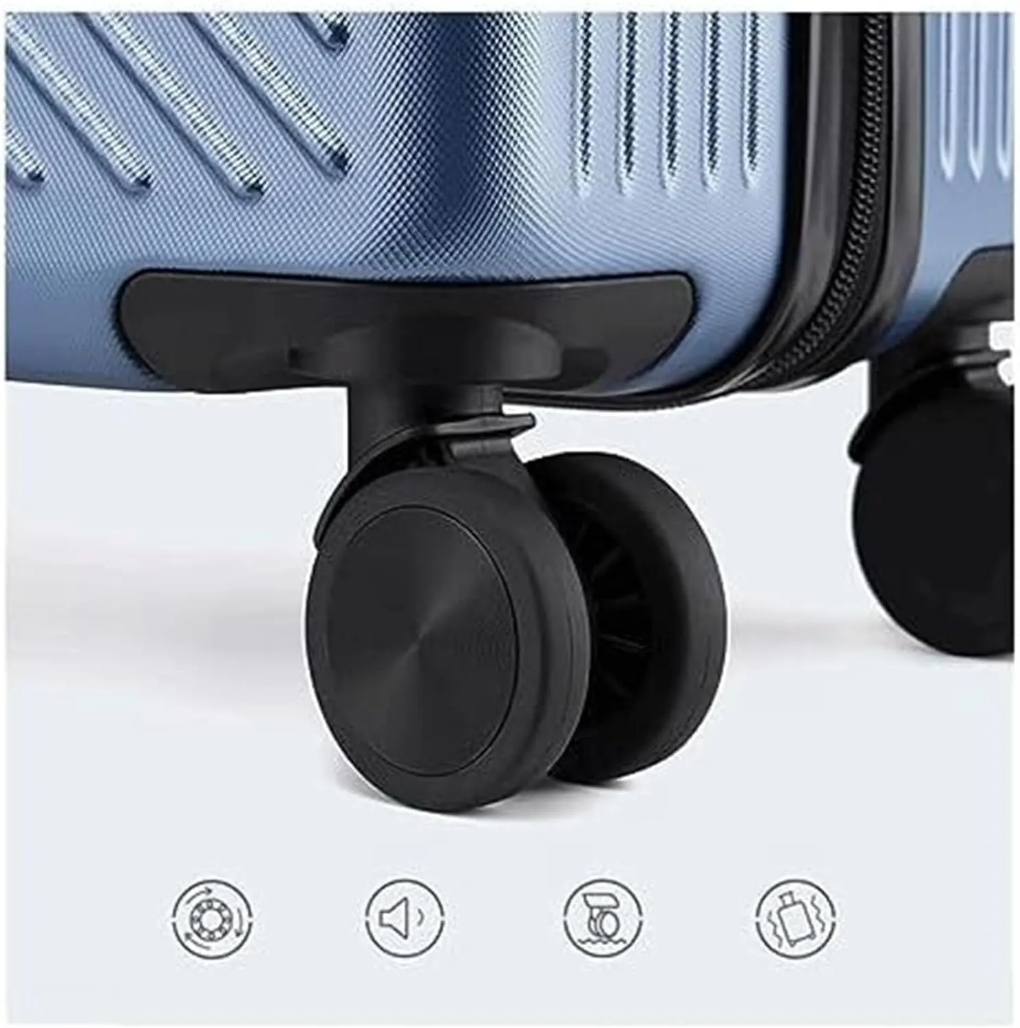 IRYZE Lightweight Suitcase Luggage Carry On Lightweight Hardside 4-Wheel Spinner Travel Luggage,Business Luggage Carry on Luggage (Color : A, Size : 20inch)