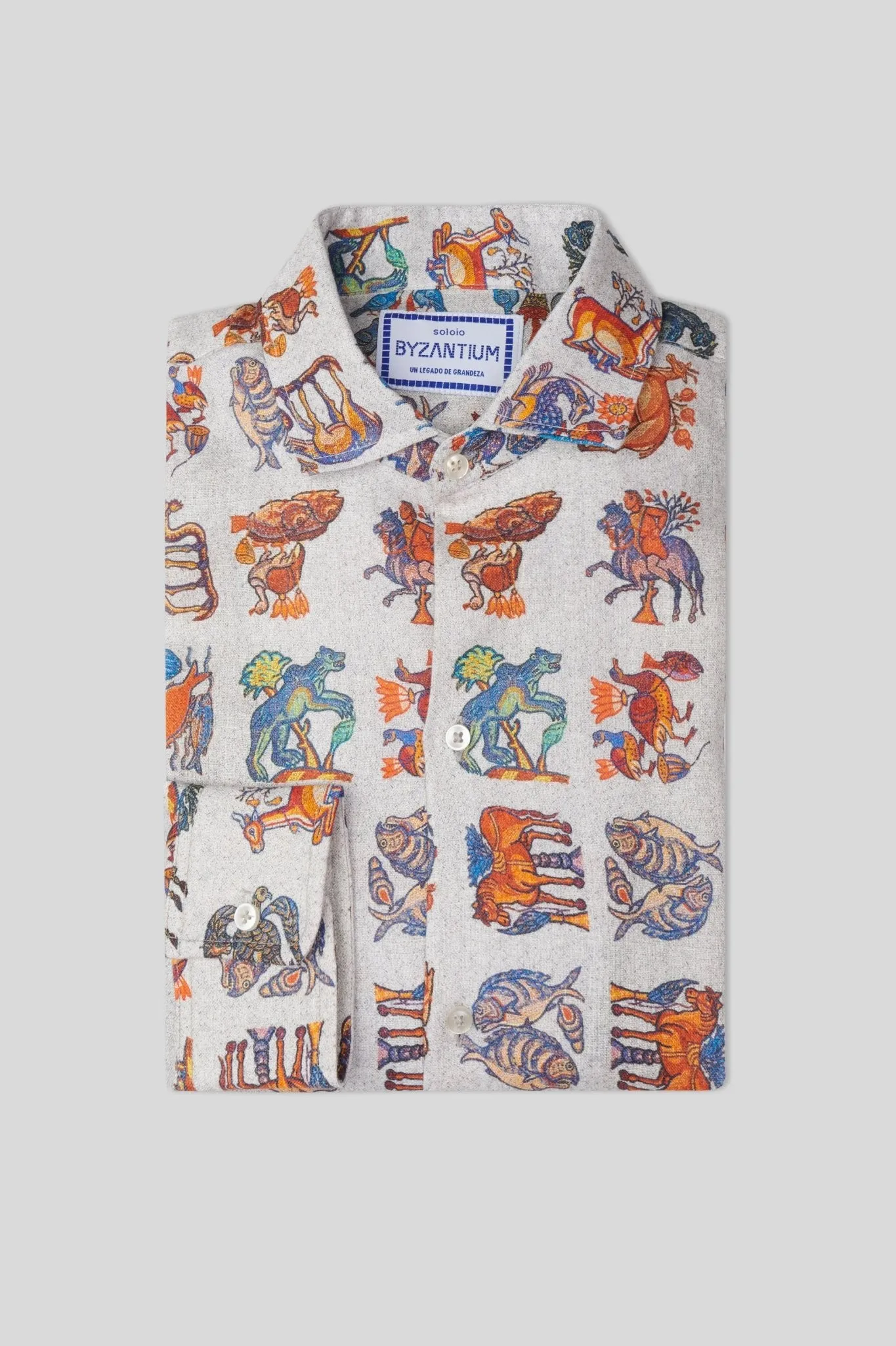 justiniano linen shirt  white