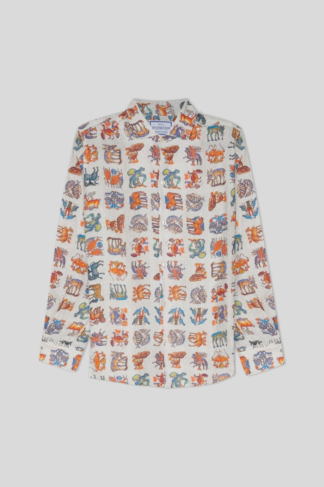 justiniano linen shirt  white