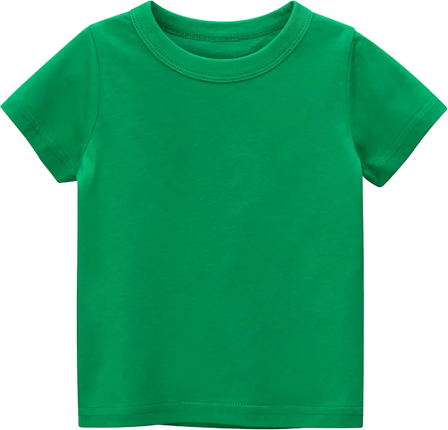 Kids Boys 3 Pack T-Shirt Cotton Tee Short Sleeve Crewneck Top Undershirts 1-8 Years