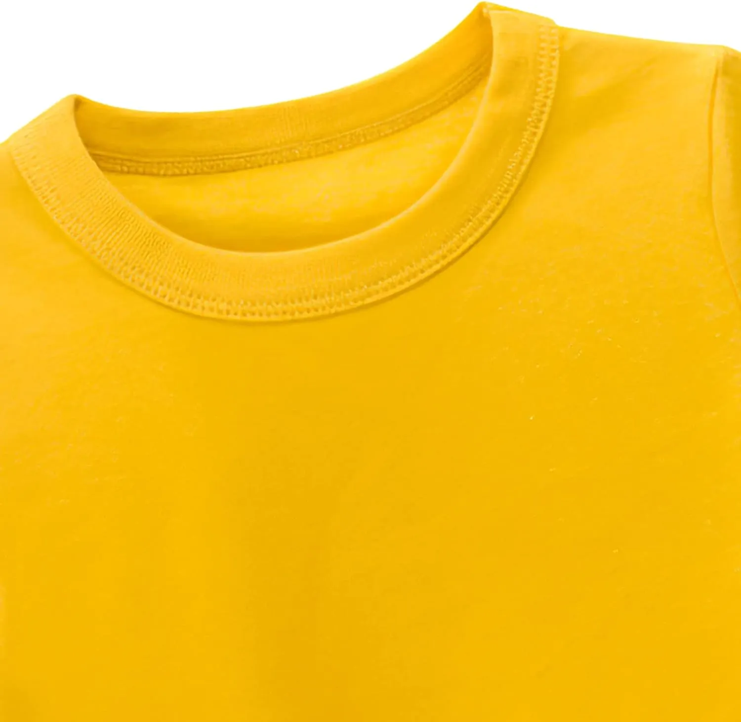 Kids Boys 3 Pack T-Shirt Cotton Tee Short Sleeve Crewneck Top Undershirts 1-8 Years