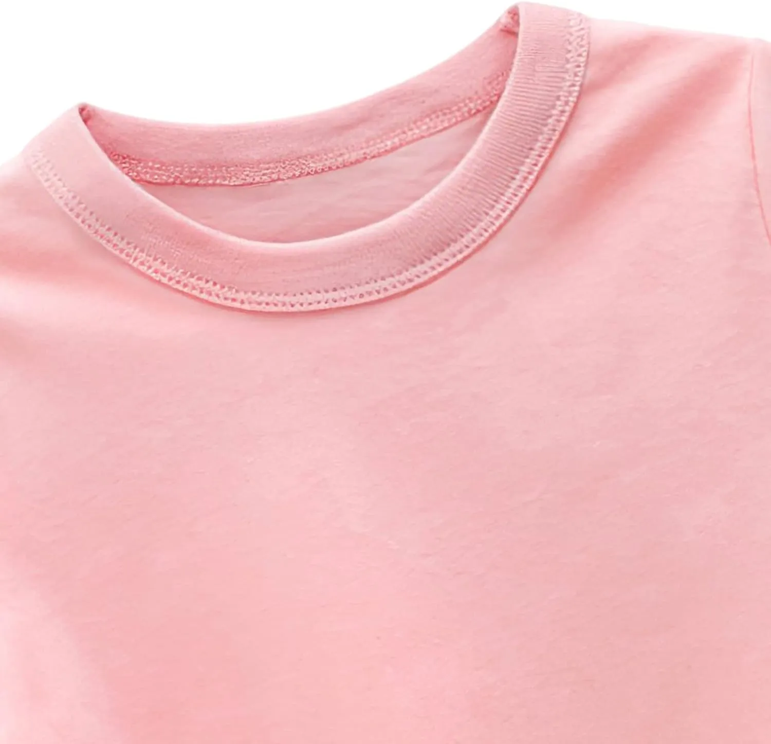 Kids Boys 3 Pack T-Shirt Cotton Tee Short Sleeve Crewneck Top Undershirts 1-8 Years