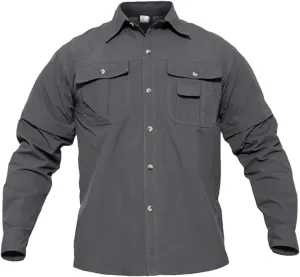 Men's Quick Dry Hiking Fishing Shirt Detachable Long Sleeve Combat Hiking Camping Shirt
