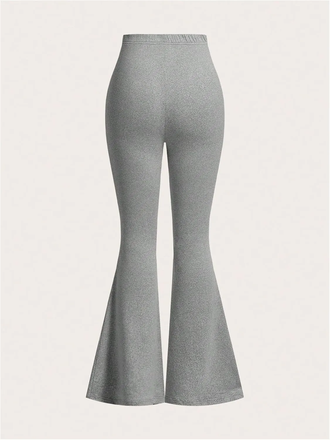 Milumia Girl's 3 Pack Flared Leg Pants Set Elastic Waist Bell Bottom Pants