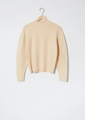 Mock Neck Sweater — Butter