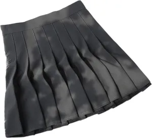 OFFSUM Womens Short Skirts - Korean Style Fashion Clothing Elegant Womens Mini Pleated Skirts Spring Summer Casual Te