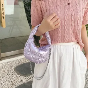 Padded Quilted Hobo Bag Women Tote Bag Cloud Bag Phone Purse Crossbody Bag Soft Handbag Satchel Bags