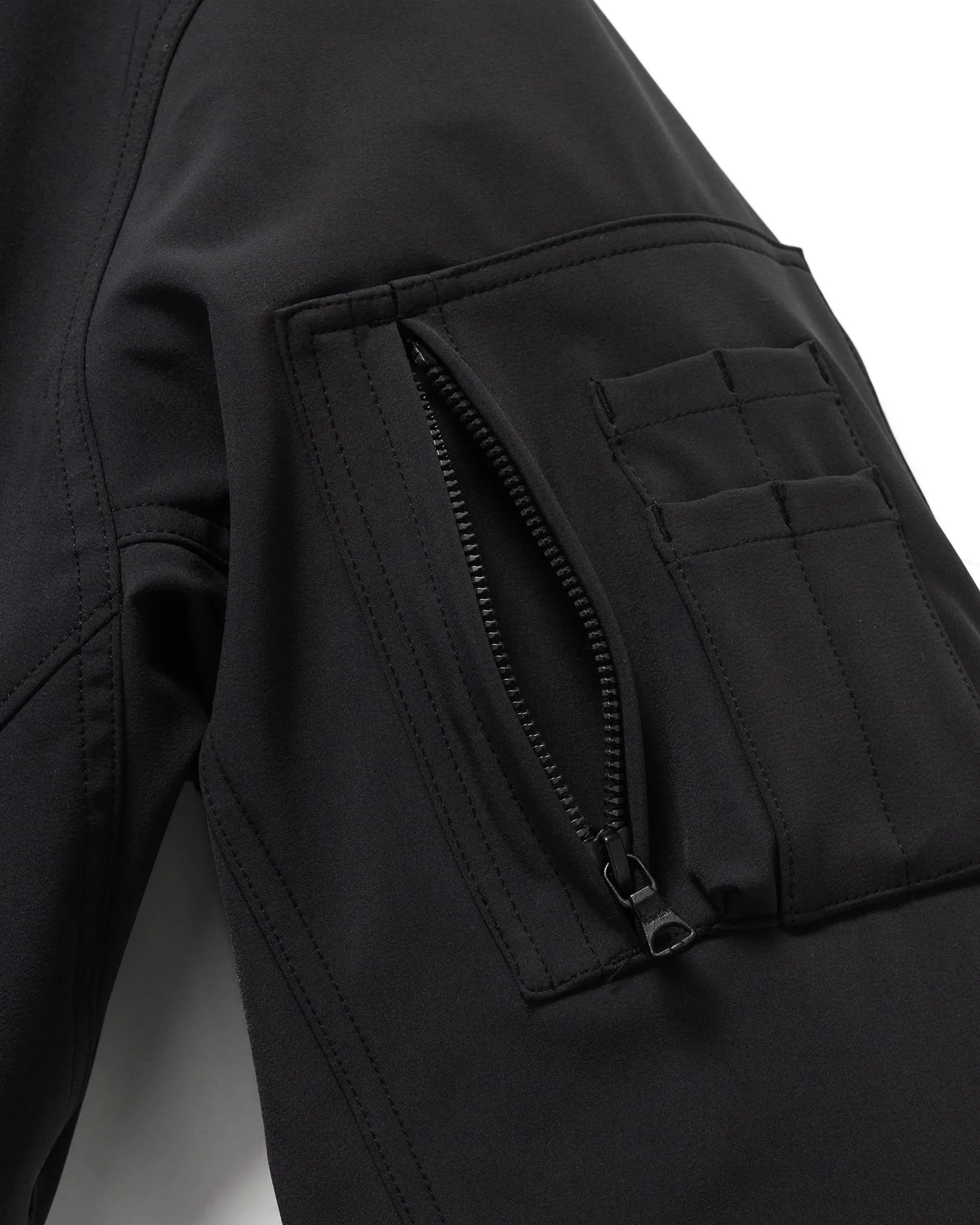Pilot Jacket - GORE-TEX WINDSTOPPER® 3L Nylon / Primaloft® - Black