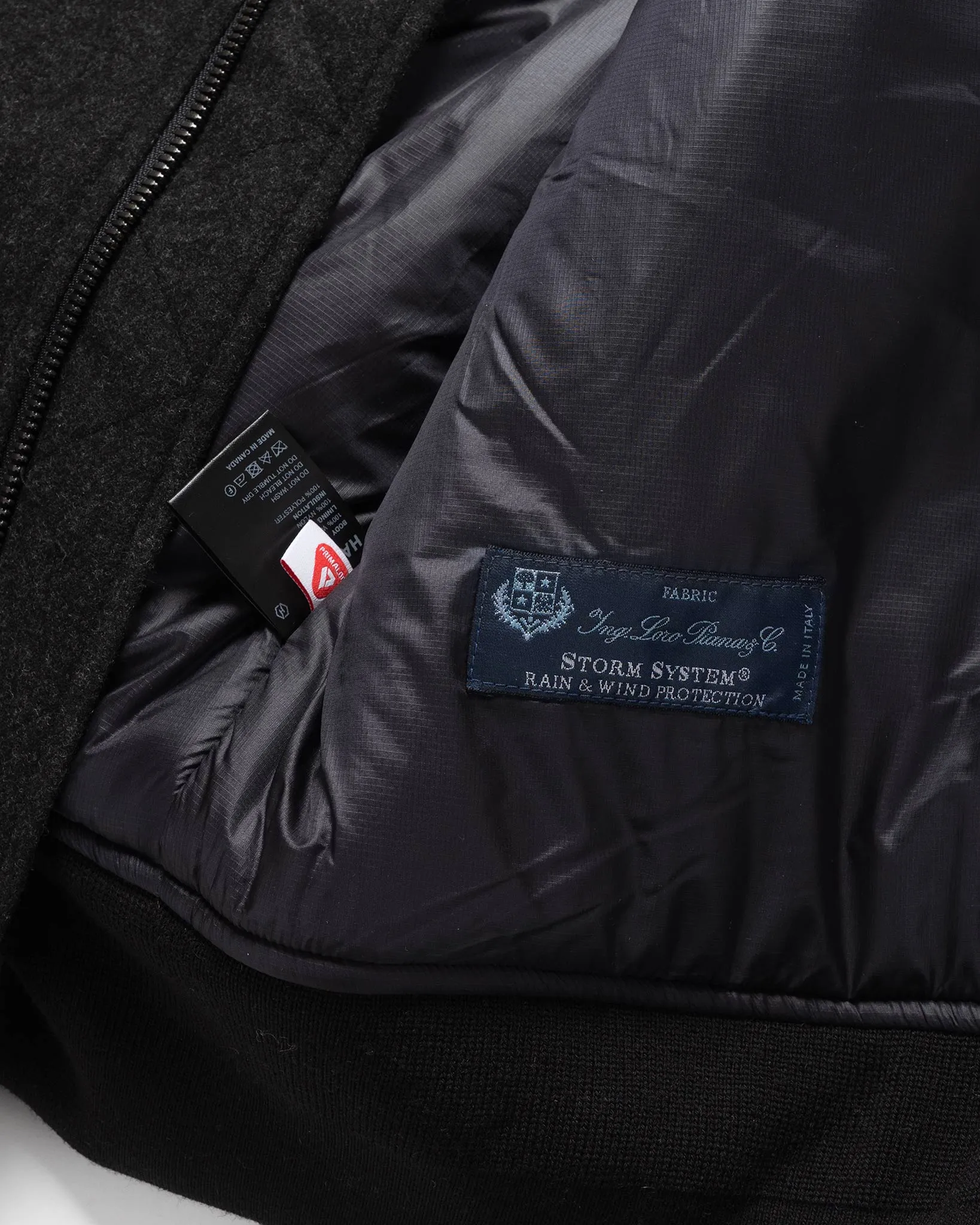 Pilot Jacket - GORE-TEX WINDSTOPPER® 3L Nylon / Primaloft® - Black